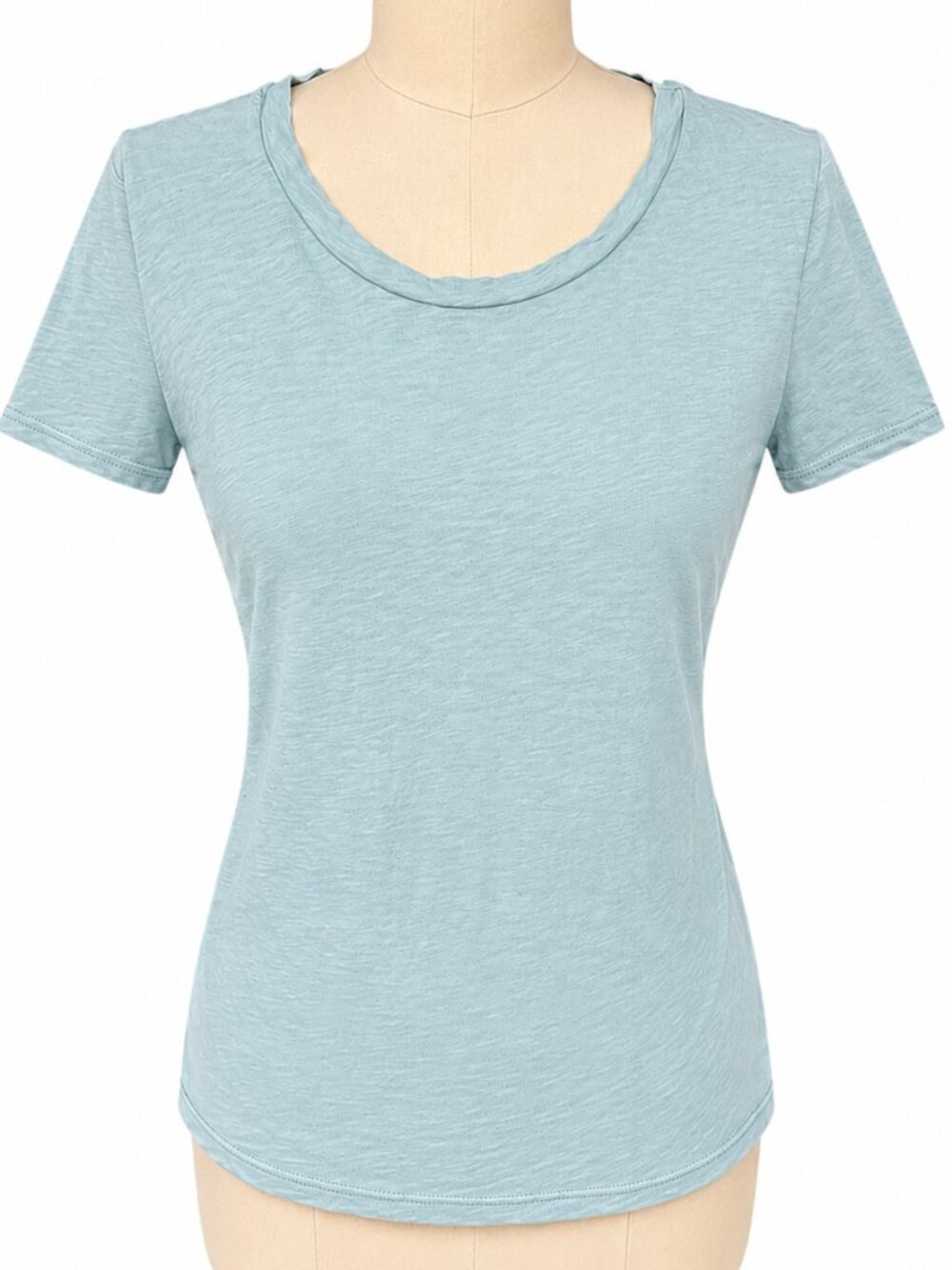 💋 🌟Velvet by Graham & Spencer | Vintage Slub Top | Teal Color | Size Small